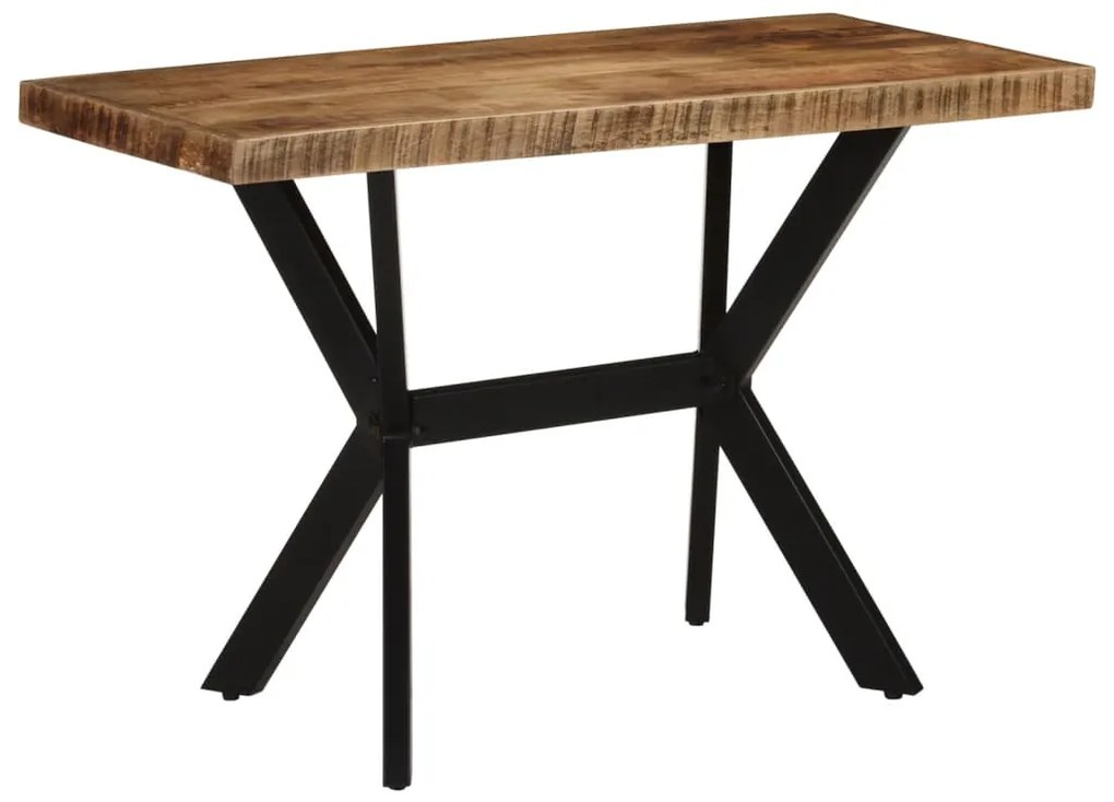 Mesa de jantar 110x55x75 cm madeira de mangueira maciça