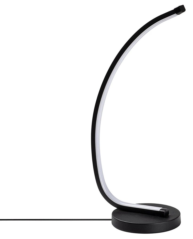 Candeeiro de Mesa Bevel – Preto – 18x43x13 cm