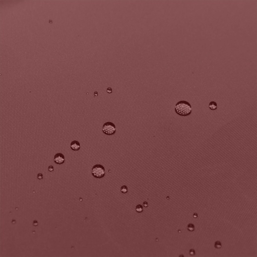 Toldo Manual Retrátil 3,5x2,5 m com Ângulo Ajustável Manivela Estrutura de Alumínio e Proteção UPF30+ Vinho Tinto