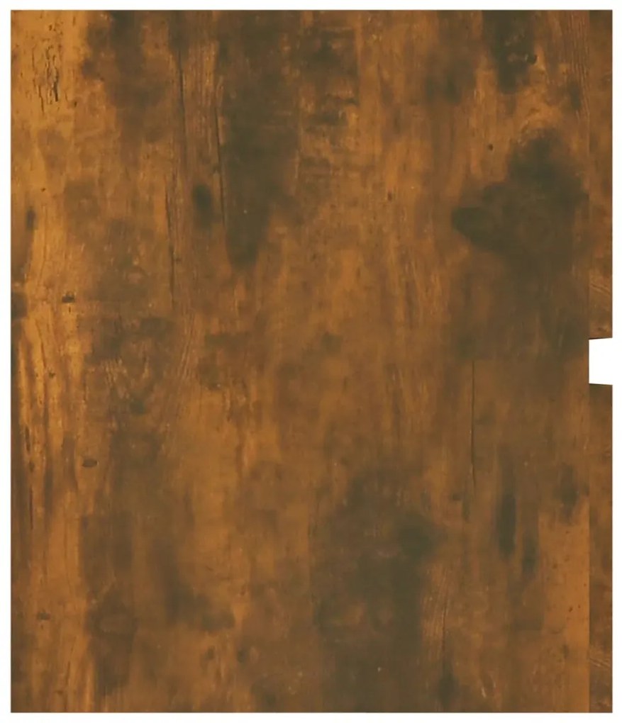 Móvel p/ lavatório 100x38,5x45cm deriv. madeira carvalho fumado