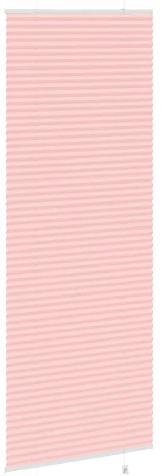 Rosa Plissada Cega 70x200 cm Largura Tecido 69,4 cm Poliéster