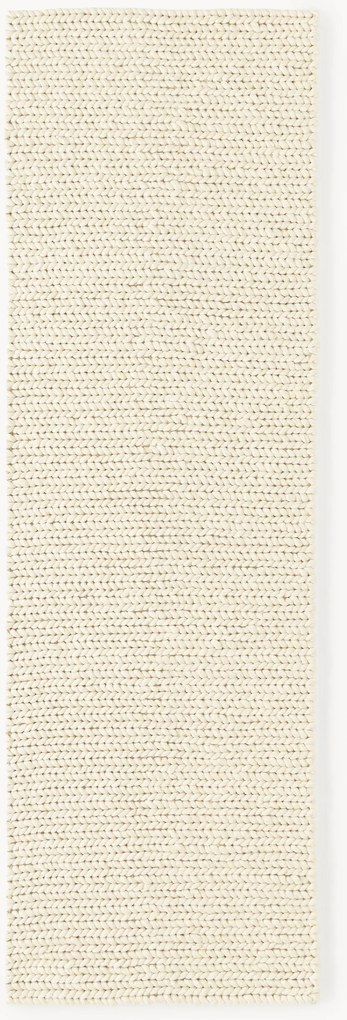 Passadeira em lã entrançada grossa Bruna