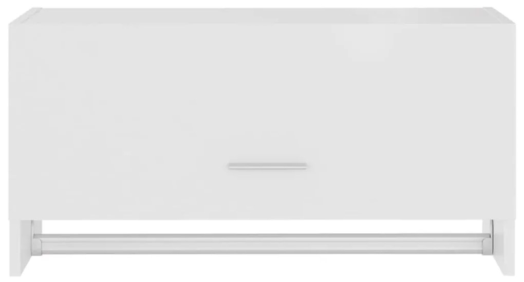 Roupeiro 70x32,5x35 cm derivados de madeira branco