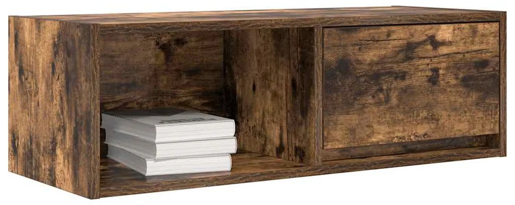 Móveis de TV 2pcs 80x31x25,5cm deriv. madeira carvalho fumado