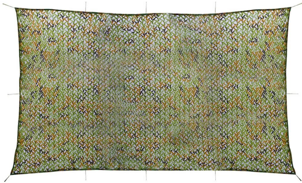 vidaXL Rede de camuflagem com saco de transporte, 3 x 5 m