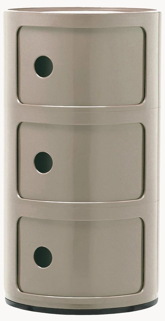 Armário de design Componibili, 3 elementos, Alt 59 cm