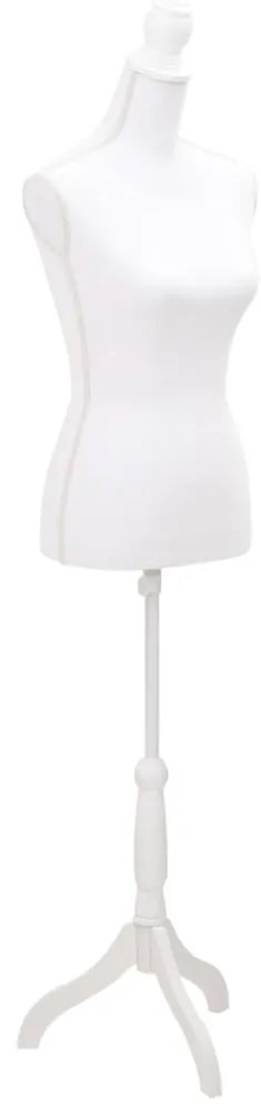 Busto manequim de senhora branco