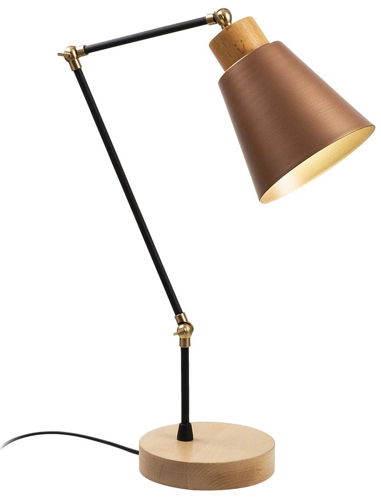 Candeeiro de Mesa Manavgat – Cobre – 14x52 cm