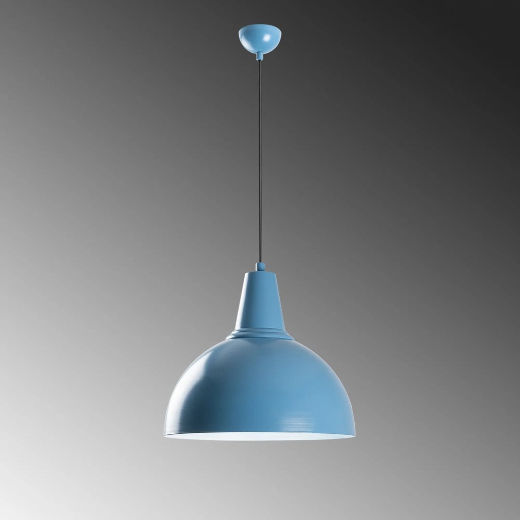 Candeeiro Suspenso com Altura Ajustável – Kure 2451 Light Blue – Azul