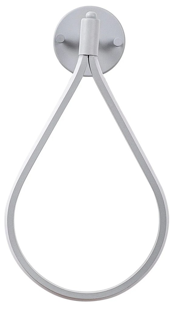 Candeeiro de Parede Damla - Cinzento - 23cm x 39cm x 13cm