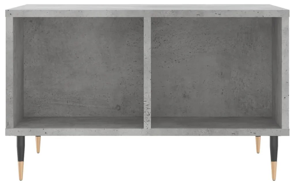 Mesa de centro 60x50x36,5 cm derivados de madeira cinza cimento
