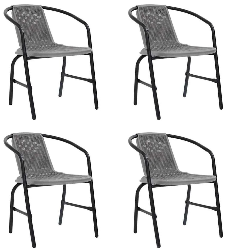vidaXL 9 pcs conjunto de jantar p/ jardim com almofadões vime PE bege