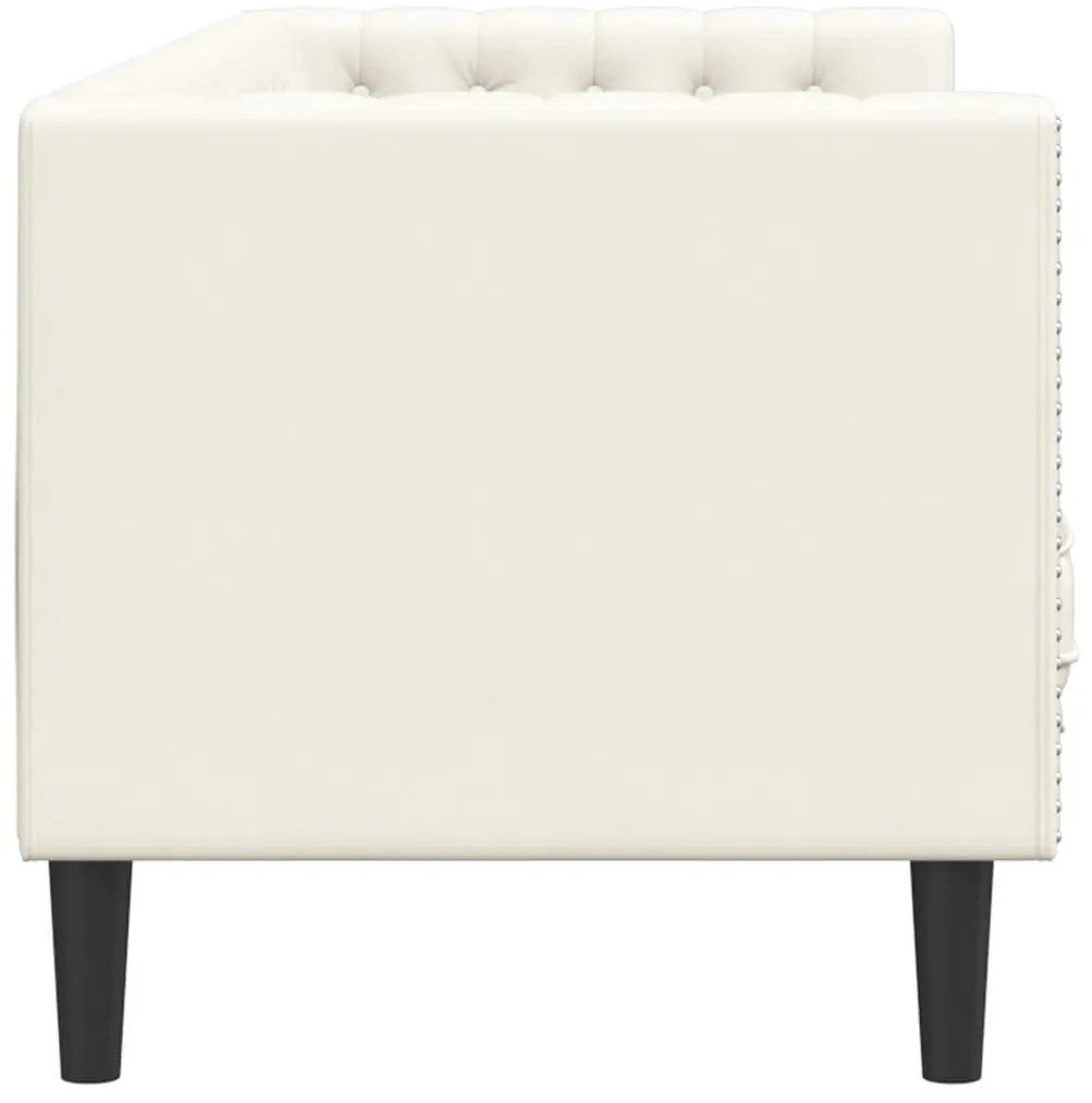 Sofá chesterfield com rolos 3 lugares veludo rosa