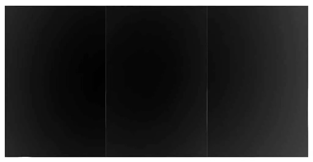 Conjunto de sala de jantar 5 pcs Cinza claro e preto