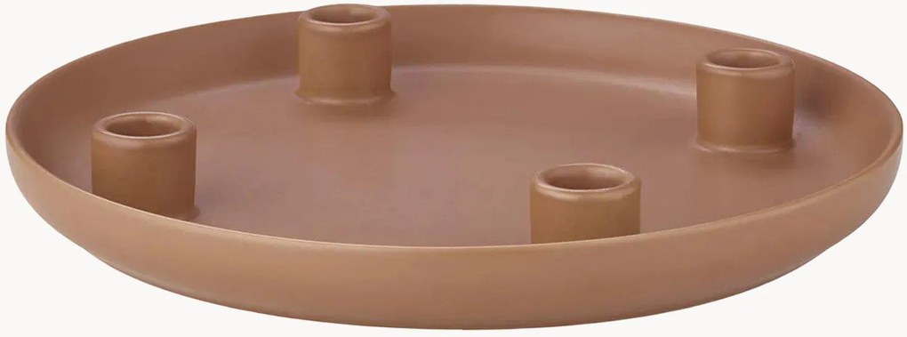 Castiçal em cerâmica Vela