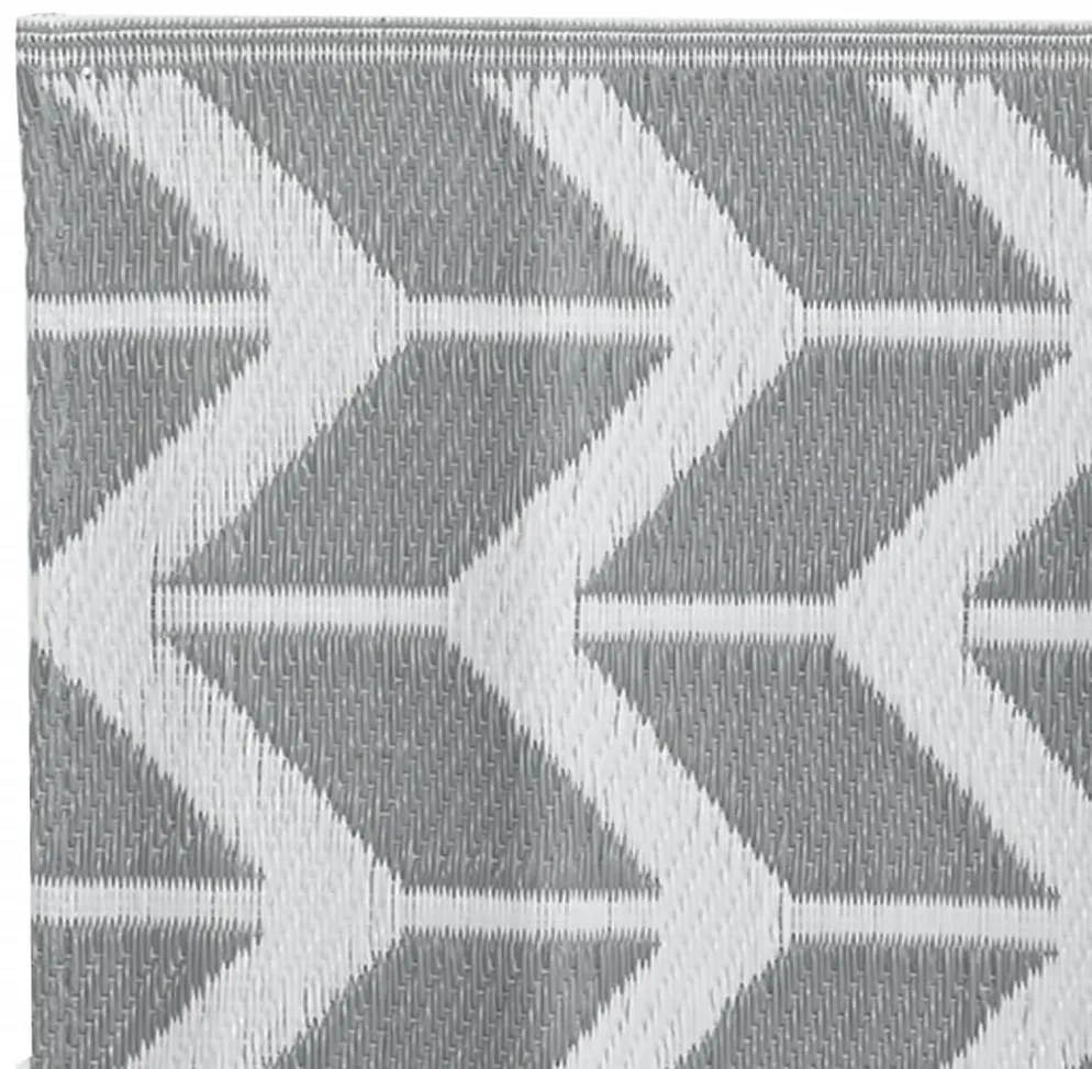 Tapete de exterior 80x150 cm ARAKIL PP cinzento
