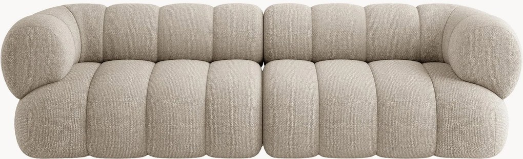 Sofá em chenille Koge (3 lugares), L 240 cm
