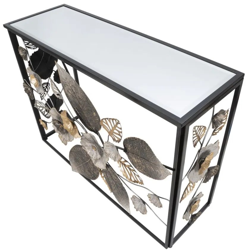 MESA CONSOLA GLAM DARK 111,8X41,9X80 CM MULTICOLORIDO