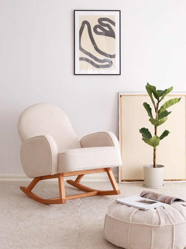 Cadeira Wing Yoko – Branco – 78x91x75 cm