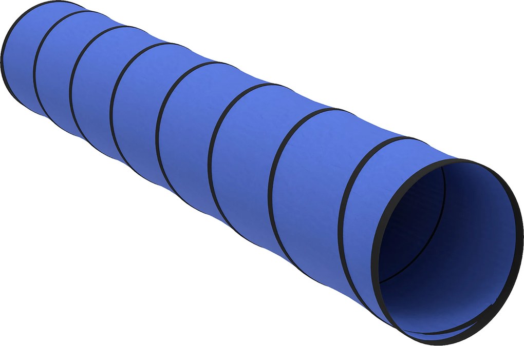 PawHut Túnel de Agility para Cães 300 x 50 cm Túnel para Cães com 4 Estacas Bolsa de Transporte Túnel de Brincadeira para cães pequenos, médios Azul | Aosom Portugal