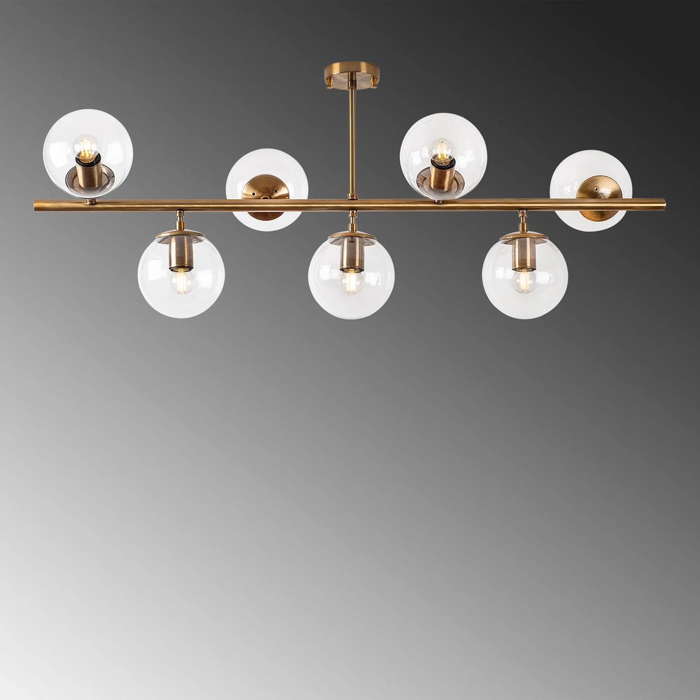Candeeiro de Teto Fazli – Vintage – 113 x 40 x 46 cm