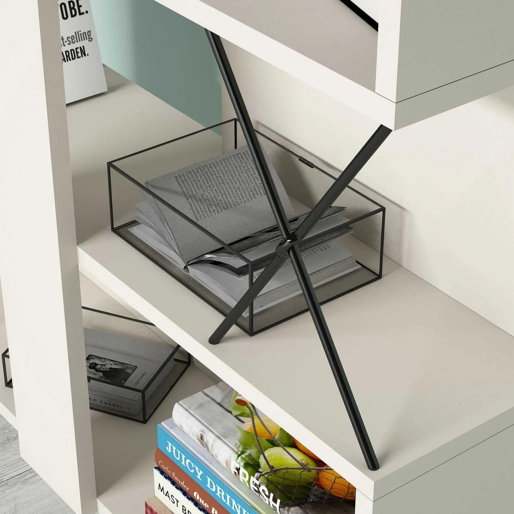 Estante Extra – Creme – 90x167,3x22 cm