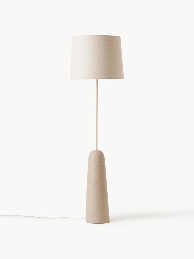 Candeeiro de chão com base em betão Kaya