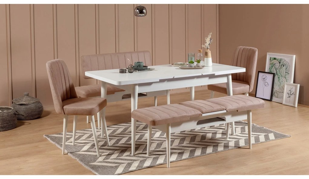 Cadeira Vina – Branco Pedra – 46x85x46 cm
