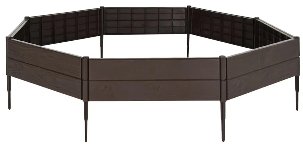 Canteiro elevado 120x120x20 cm polipropileno