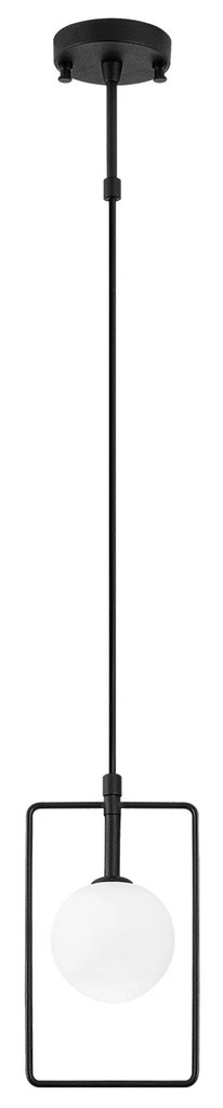 Chandelier Geometri – Preto e Branco – 14 x 12 cm