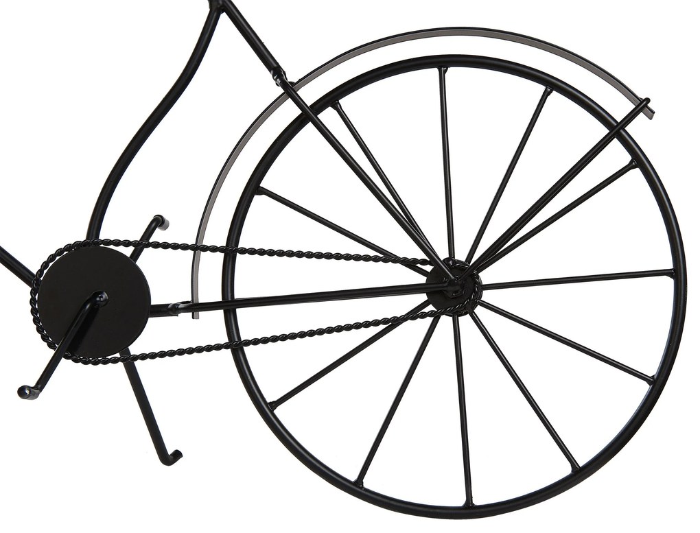 Relógio de mesa preto 37 cm LILLO Beliani