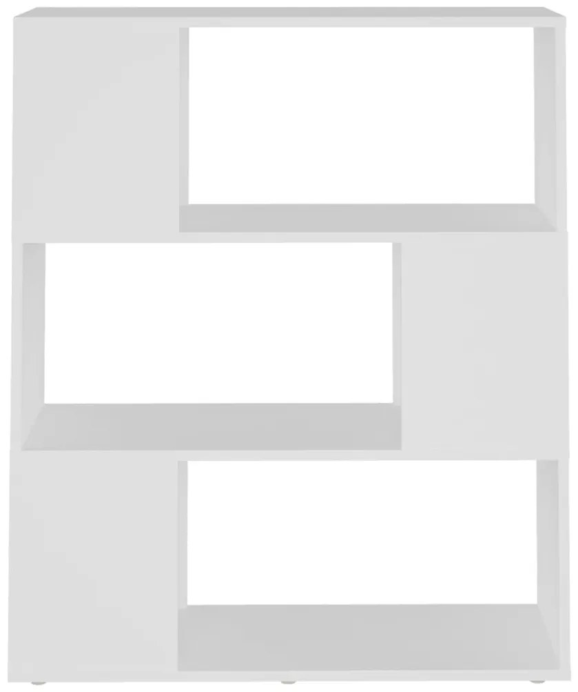 Estante/divisória 80x24x94 cm contraplacado branco