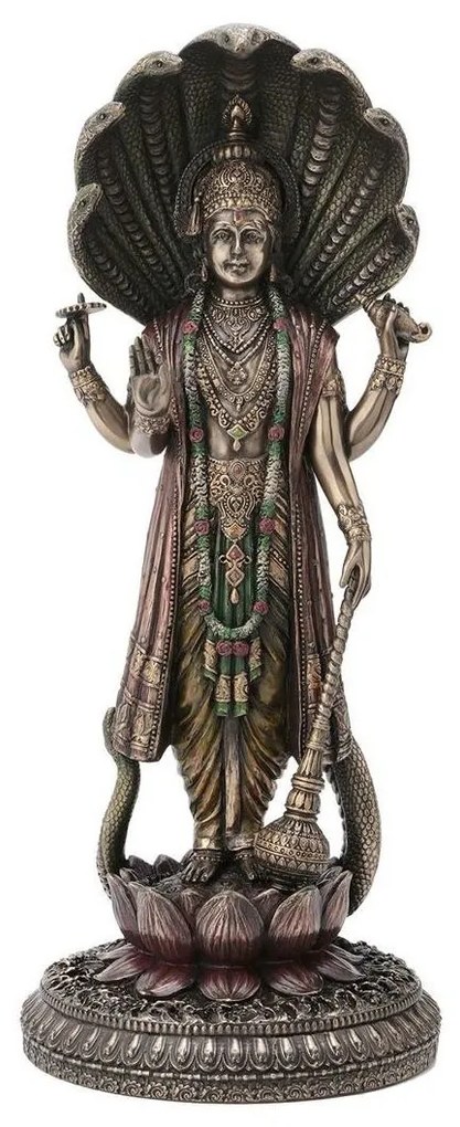 Estatuetas Signes Grimalt  Vishnu Com Cobra