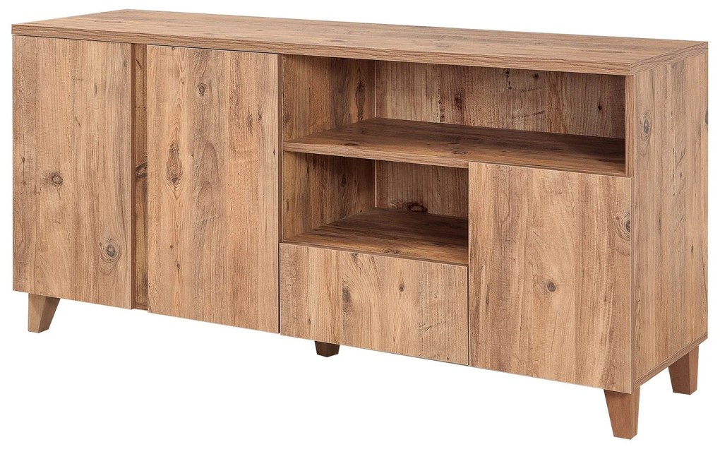 Móvel TV Marina – Pinho Atlântico – 160x75x45 cm