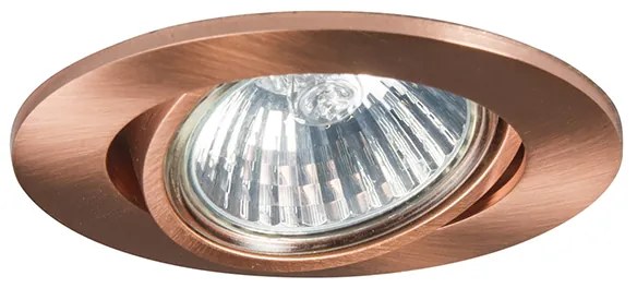 Conjunto de 10 focos embutidos de cobre inclináveis - Cisco Design,Moderno