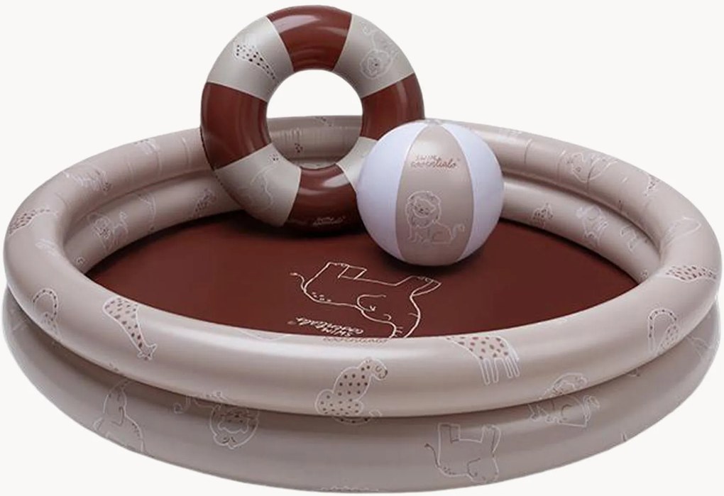 Piscina insuflável para crianças Wild Life, conjunto de jogos