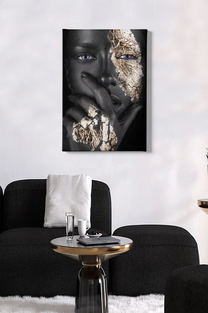 Pintura Decorativa em Tela 319984142 – Multicolor – 50 x 70 cm