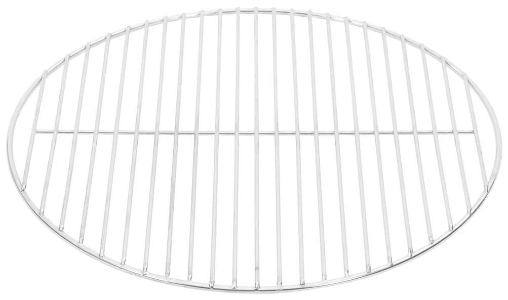 Grelha para churrasco redonda Ø44,5 cm aço inoxidável 304