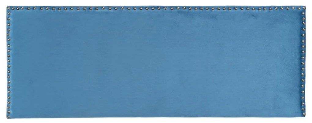 Cabeceira de Cama 160 X 6 X 60 cm Tecido Sintético Azul