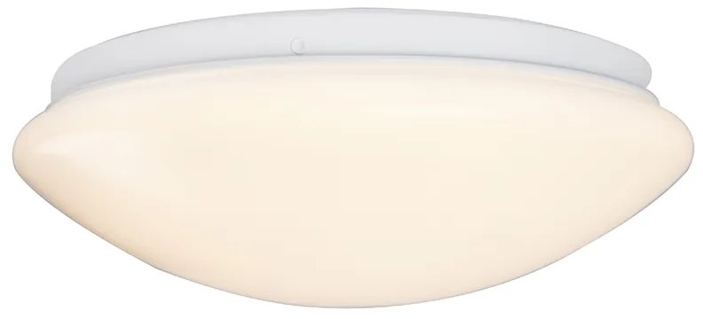 Candeeiro de teto moderno branco com LED 8W - Tiho Moderno