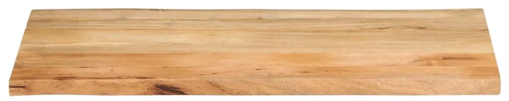 Tampo de mesa c/ borda viva 110x60x2,5 cm mangueira maciça