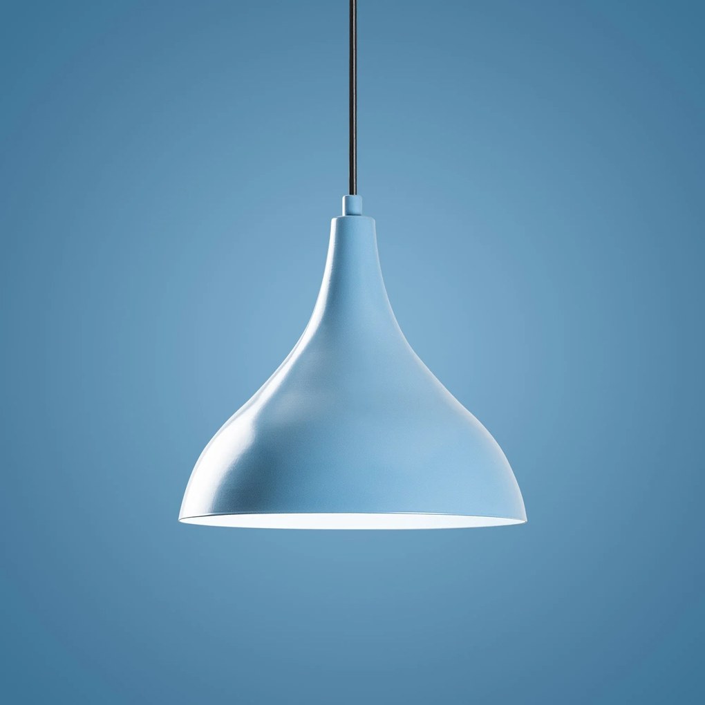 Chandelier Bitlis – Azul Claro – Ø22 h:26 cm