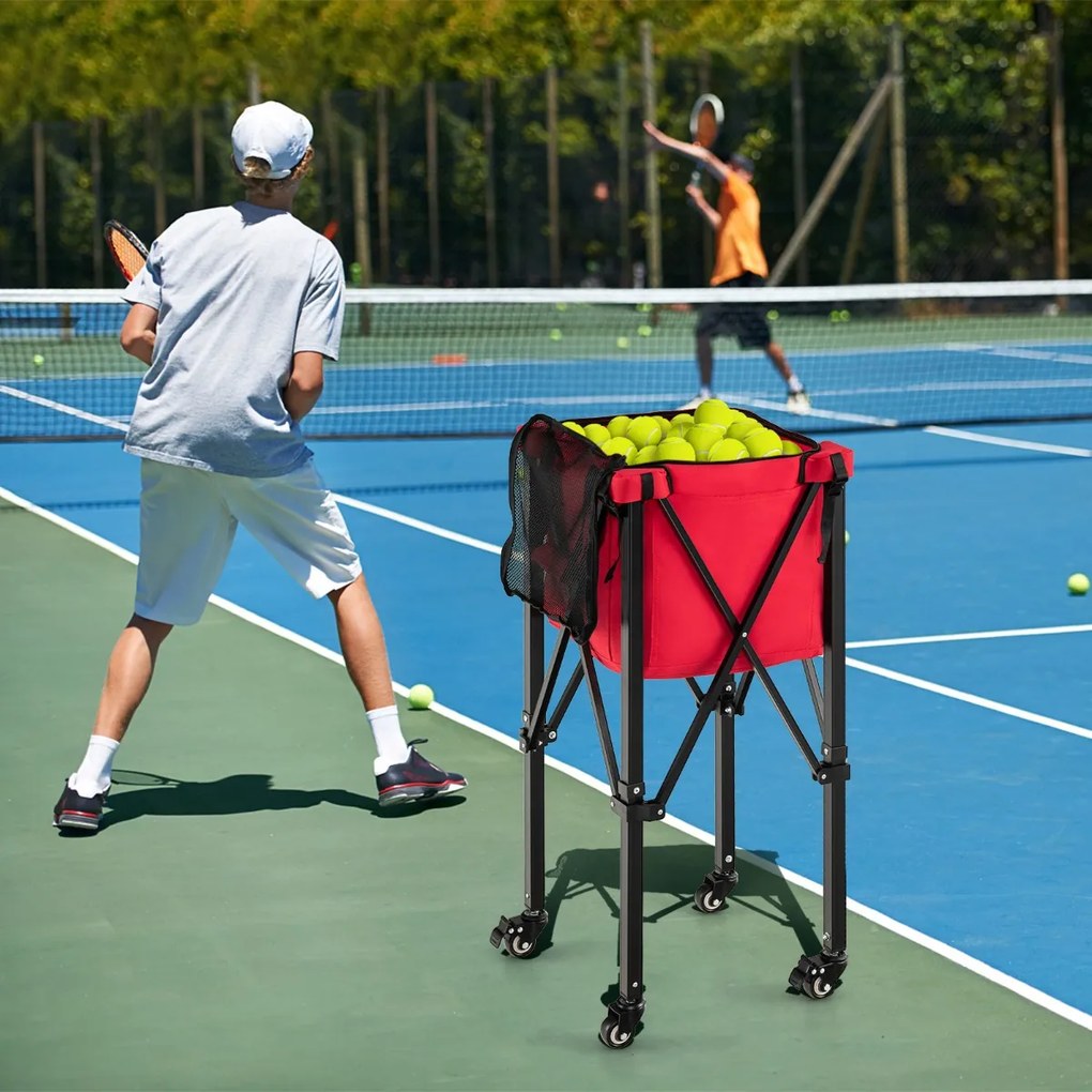 Conjunto de raquetes de badminton ajustáveis ​​de 10/14 pés com bolsa de transporte portátil - 14 pés