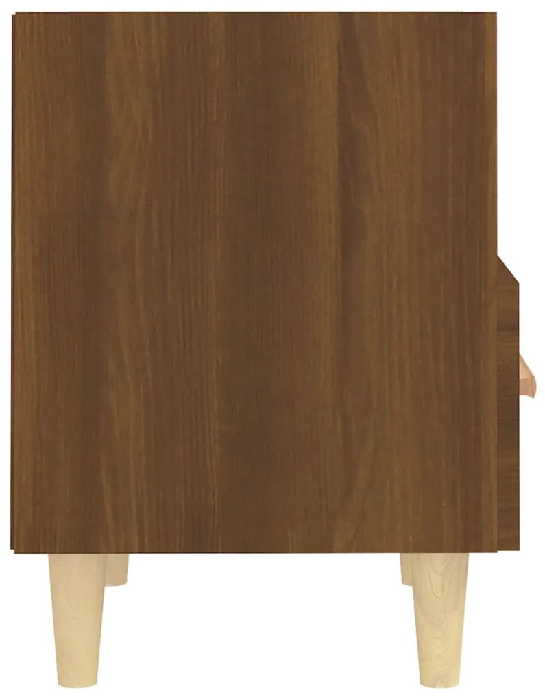 Mesas de cabeceira 2 pcs 40x35x47 cm cor carvalho castanho