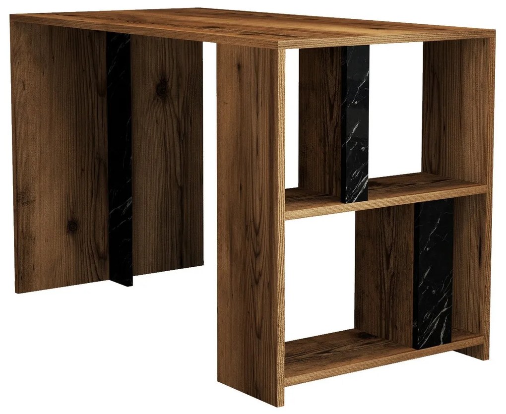 Secretária Lima – Preto Nogueira – 120x75,4x60 cm