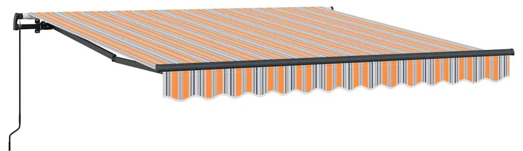 Toldo Retrátil Manual Multicolor 350 x 250 cm tecido