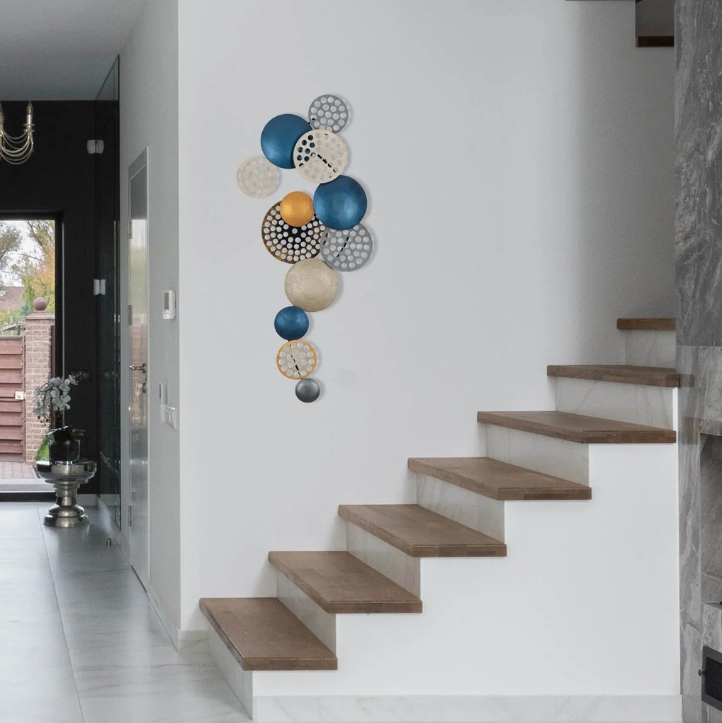 Acessório Decorativo de Parede Bronte – Multicolor – 90 x 8 x 42 cm