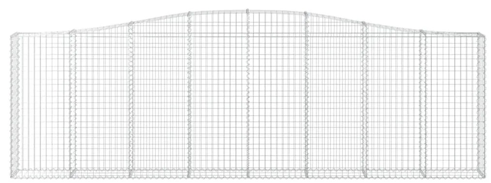 Cestos gabião arqueados 10pcs 400x30x120/140 ferro galvanizado