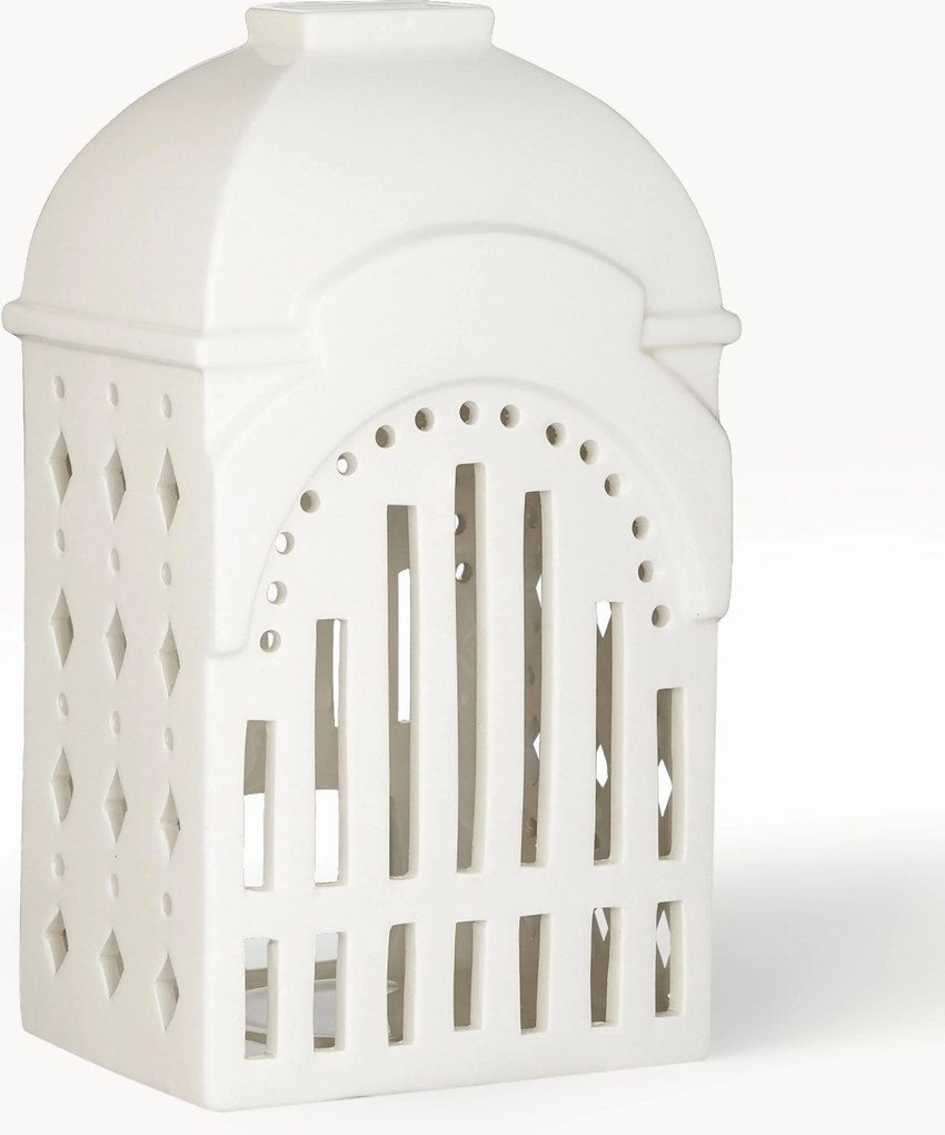 Suporte para velas em cerâmica artesanal Urbania