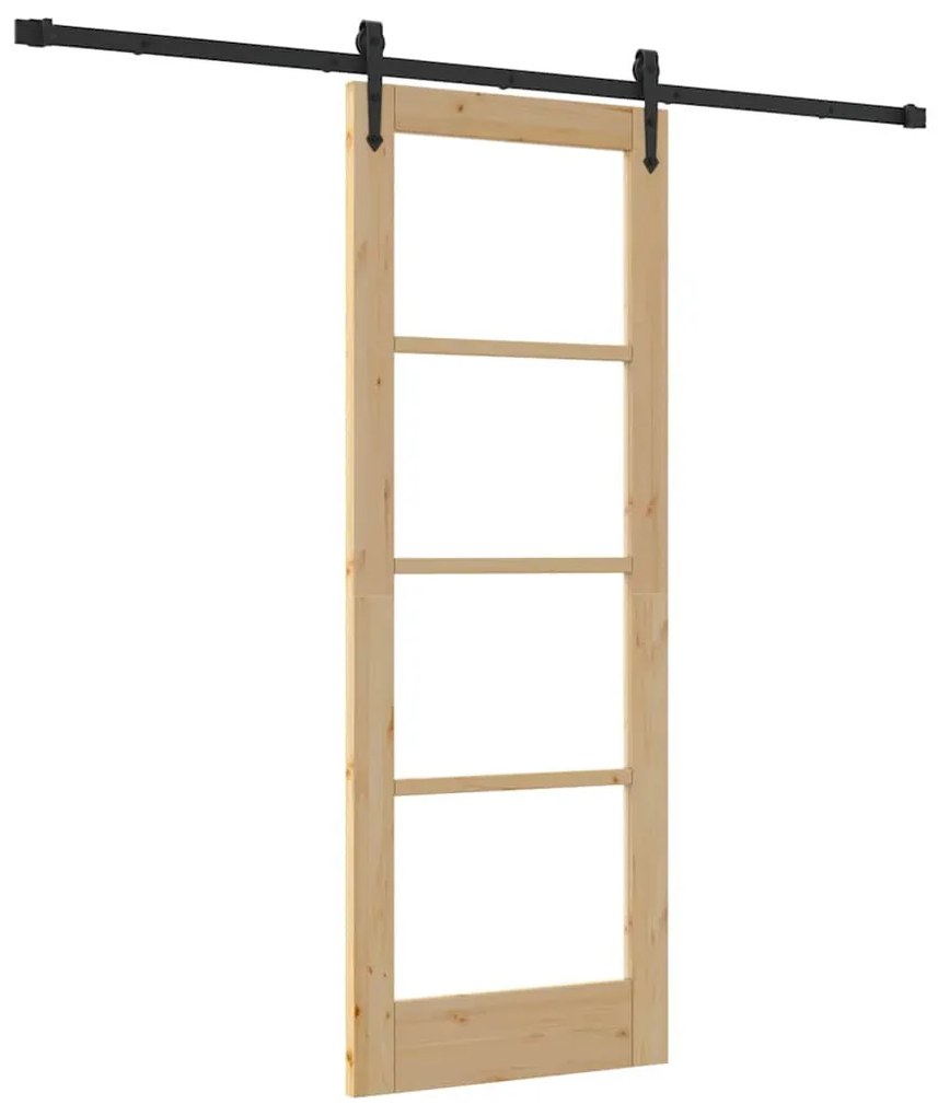 Porta Deslizante vidaXL com Conjunto de Acessórios 'ORKDAL'73.5x198.5